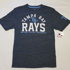 Mens Tampa Bay Rays Baseball Shirt MLB Nice NWT